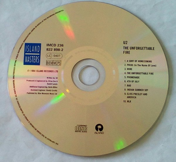 Alternative Rock, CD, New Wave, Pop Rock, U2 | Historia Nuestra
