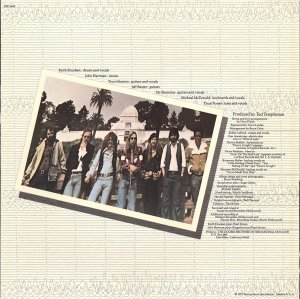 My MzI LmpwZWc jpeg, The Doobie Brothers, Historia Nuestra