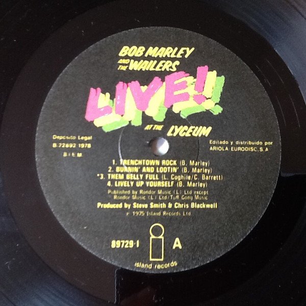 Bob Marley And The Wailers*, LP, Roots Reggae | Historia Nuestra