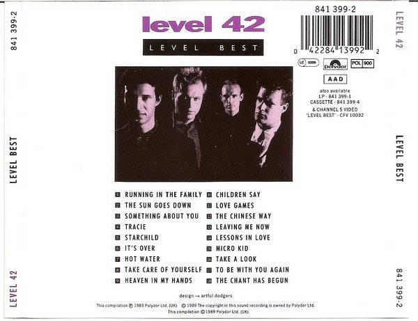 CD, Funk, Level 42, Synthpop | Historia Nuestra