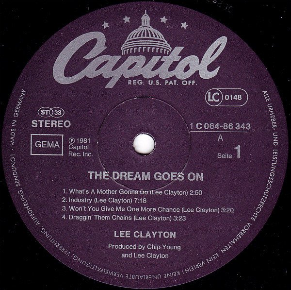 Lee Clayton The Dream Goes On-LP | Vinilos de Música | Historia Nuestra Country Rock, Lee Clayton, LP | Historia Nuestra