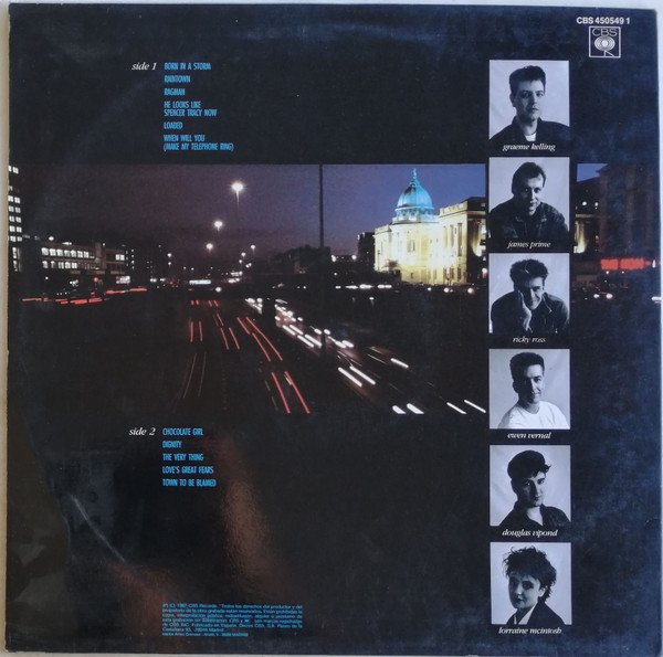 Deacon Blue, LP, Synthpop | Historia Nuestra