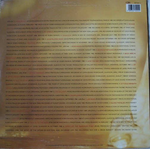 Deacon Blue, LP, Pop Rock | Historia Nuestra