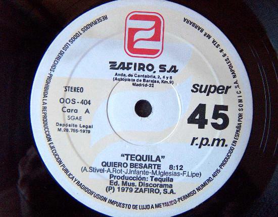 12 inch, Pop Rock, Tequila!* | Historia Nuestra