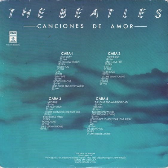 LP, Pop Rock, Soft Rock, The Beatles | Historia Nuestra