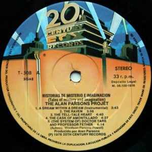 Experimental, LP, The Alan Parsons Project | Historia Nuestra