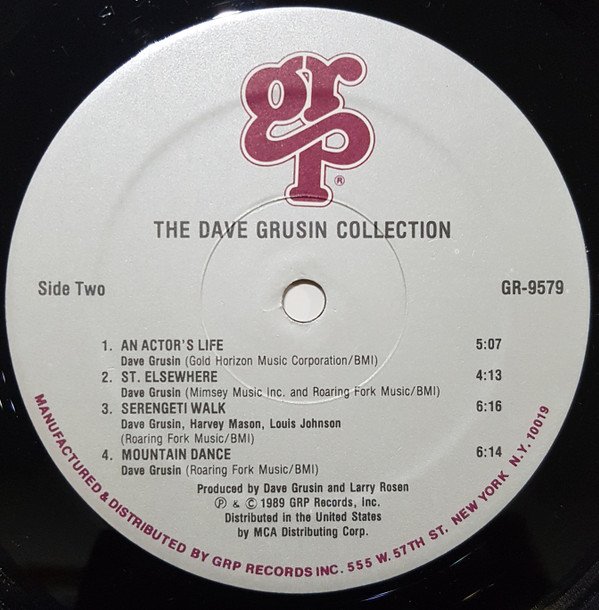 Dave Grusin, LP, Smooth Jazz | Historia Nuestra