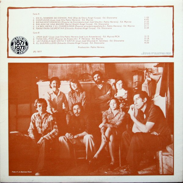 Folk, Jarcha, LP | Historia Nuestra