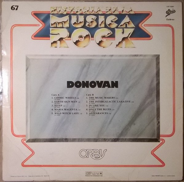 Donovan, Folk Rock, LP | Historia Nuestra
