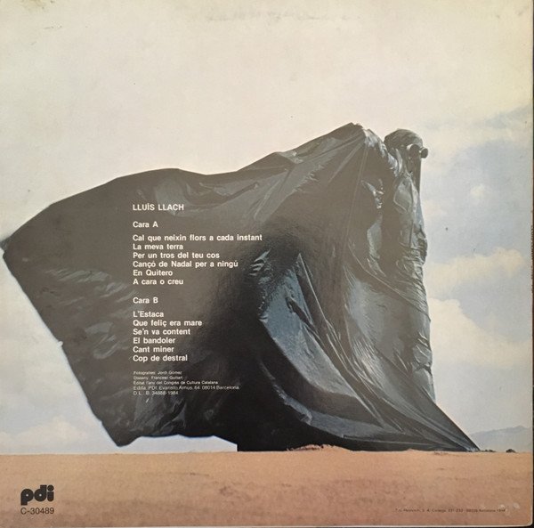 Catalan Music, Folk Rock, Lluís Llach*, LP, Nueva Cancion | Historia Nuestra