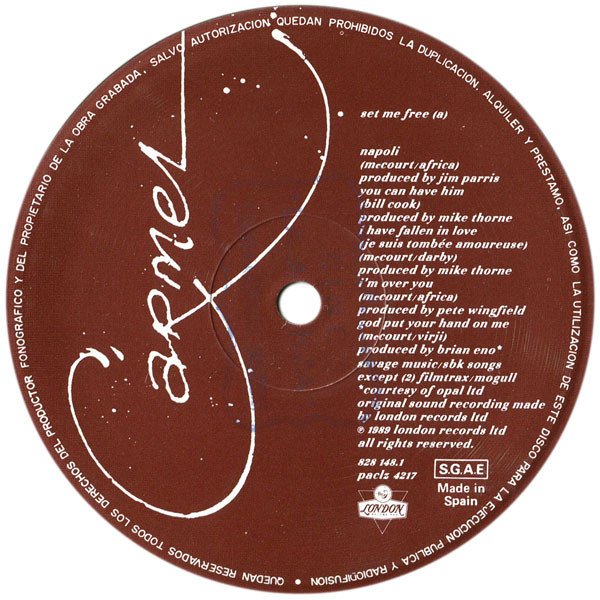 Carmel, LP, SoulJazz | Historia Nuestra
