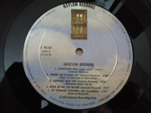 Acoustic, Jackson Browne, LP, Pop Rock | Historia Nuestra