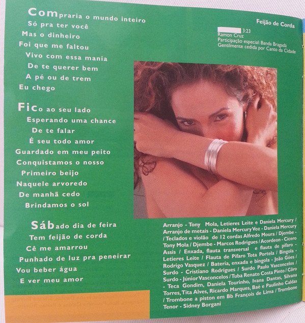 CD, Daniela Mercury, MPB | Historia Nuestra