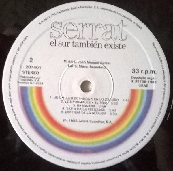 LP, Serrat*, Vocal | Historia Nuestra