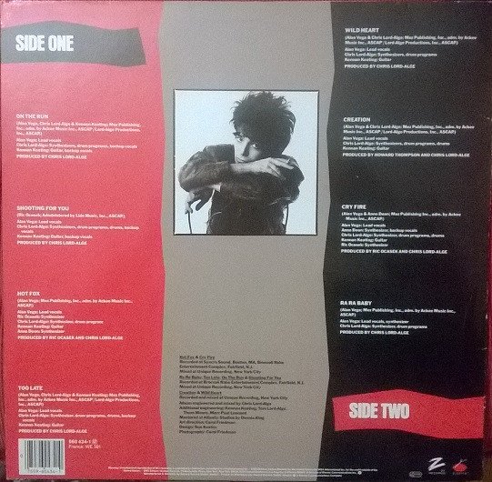 Alan Vega, LP, New Wave | Historia Nuestra