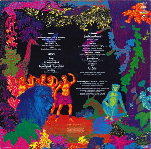 Fusion, Latin, LP, Santana | Historia Nuestra