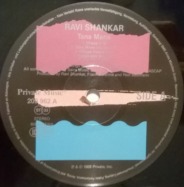 Downtempo, Experimental, Indian Classical, LP, Modern Classical, The Ravi Shankar Project* | Historia Nuestra