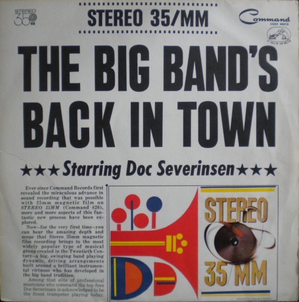 Big Band, LP, The Big Band's Back In Town Starring Doc Severinsen | Historia Nuestra