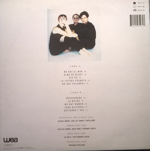 Downtempo, LP, Presuntos Implicados, Synthpop | Historia Nuestra