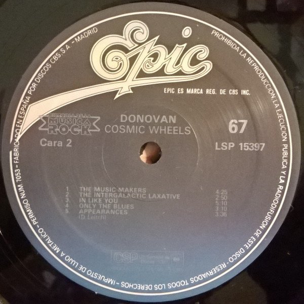 Donovan, Folk Rock, LP | Historia Nuestra