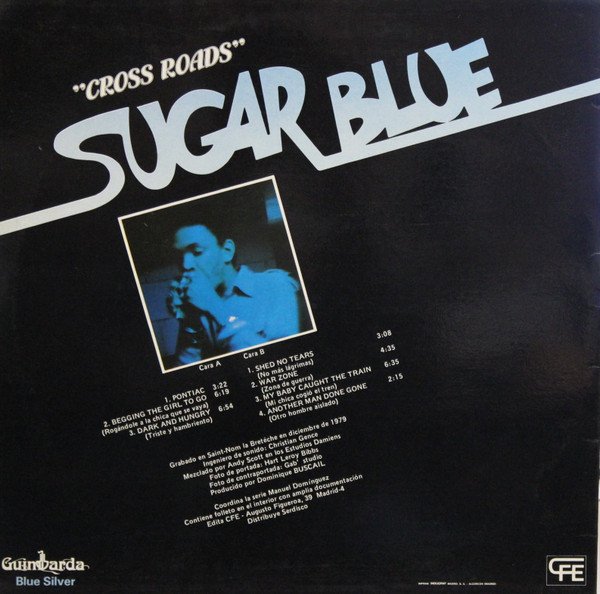 Harmonica Blues, LP, Sugar Blue | Historia Nuestra