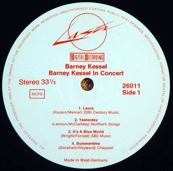 Barney Kessel, LP | Historia Nuestra