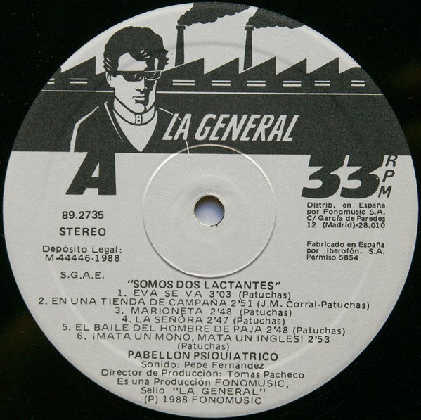 LP, Pabellon Psiquiatrico, Pop Rock, Punk | Historia Nuestra