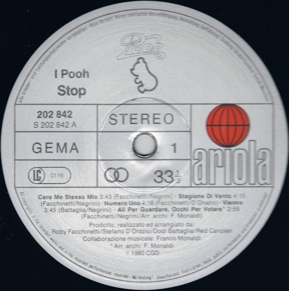 LP, Pooh, Pop Rock | Historia Nuestra