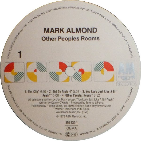 Ballad, LP, Mark-Almond, Smooth Jazz, SoulJazz | Historia Nuestra