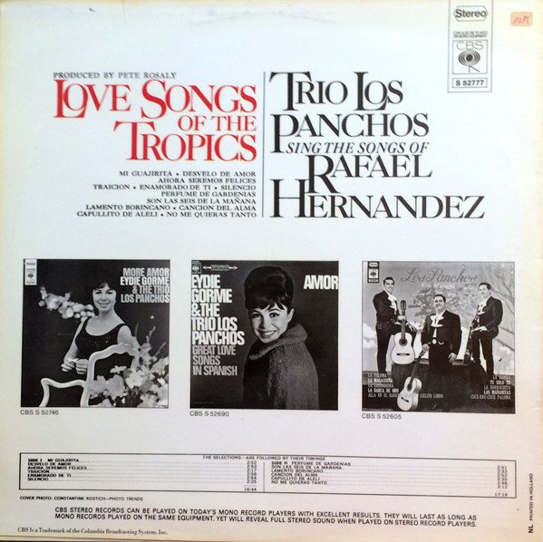 LP, Trio Los Panchos | Historia Nuestra