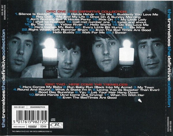 CD, Pop Rock, The Tremeloes | Historia Nuestra