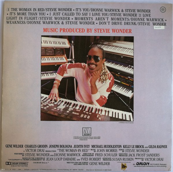 Contemporary RB, LP, Soundtrack, Stevie Wonder | Historia Nuestra