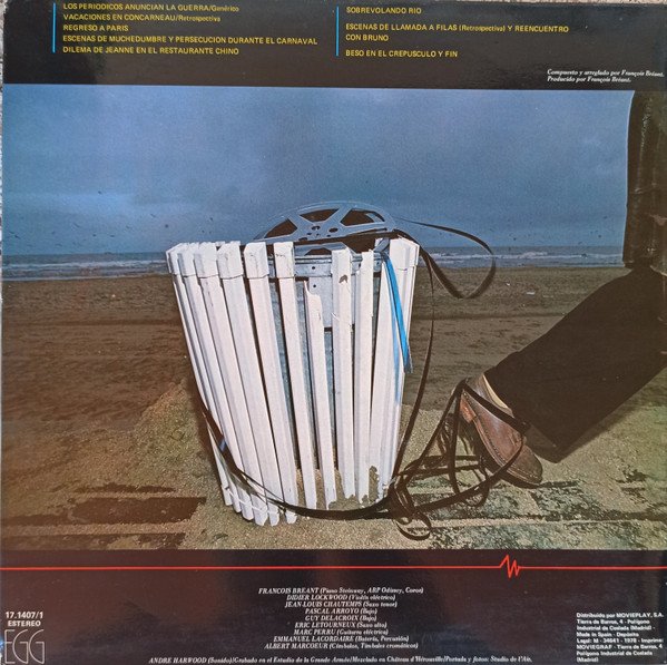 Avantgarde, François Bréant, LP | Historia Nuestra