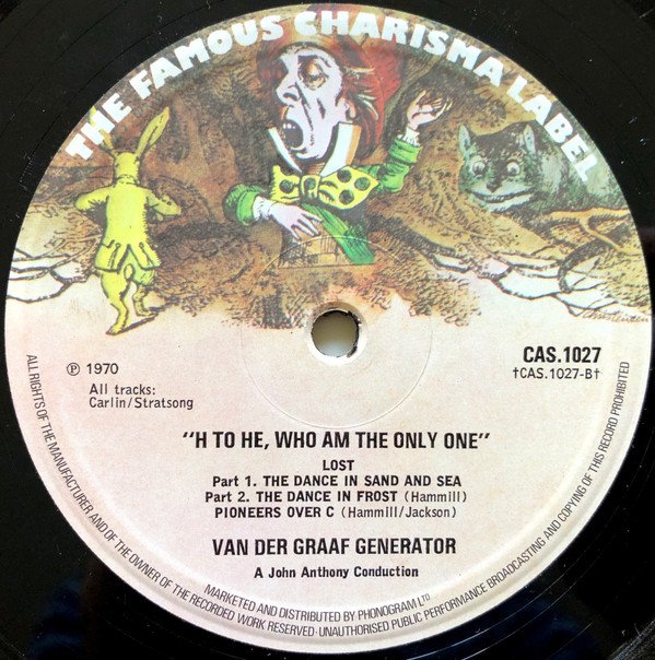 Art Rock, LP, Prog Rock, Van Der Graaf Generator | Historia Nuestra