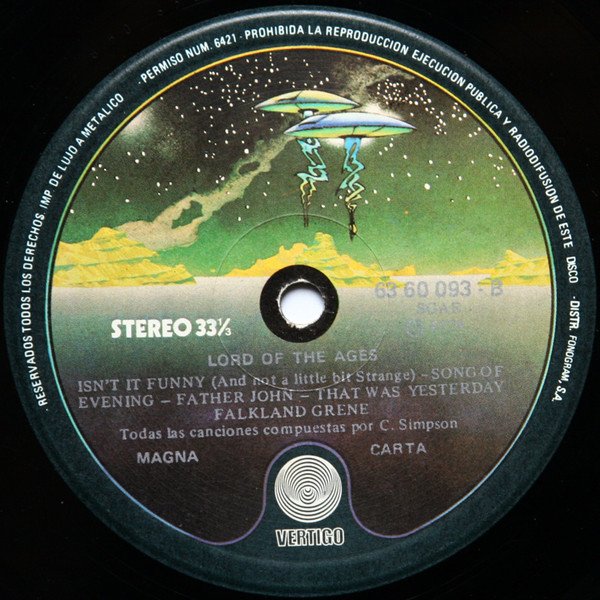Folk Rock, LP, Magna Carta | Historia Nuestra