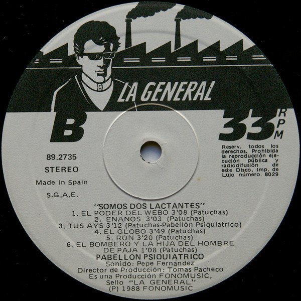 LP, Pabellon Psiquiatrico, Pop Rock, Punk | Historia Nuestra