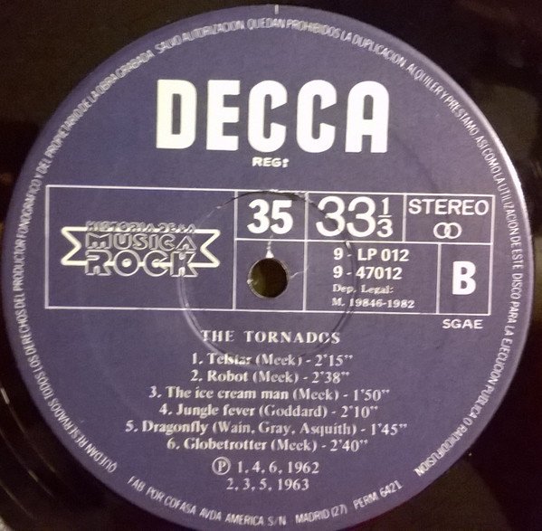 Beat, Brian Poole And The Tremeloes*, LP, Rock Roll, The Tornados | Historia Nuestra