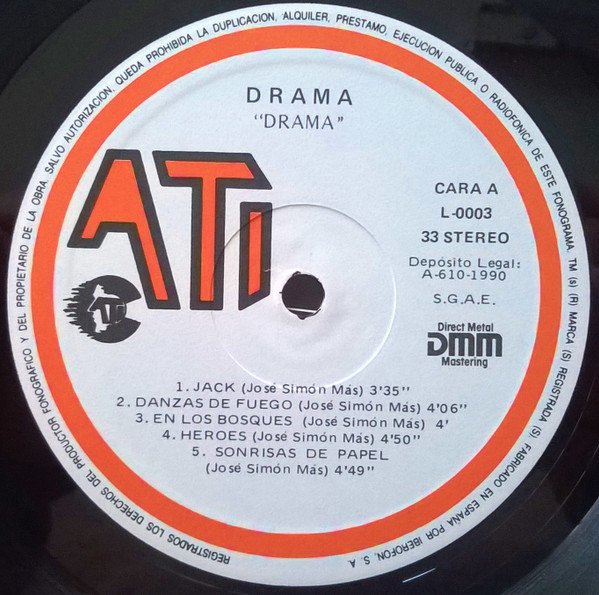 Drama, LP, Pop Rock | Historia Nuestra