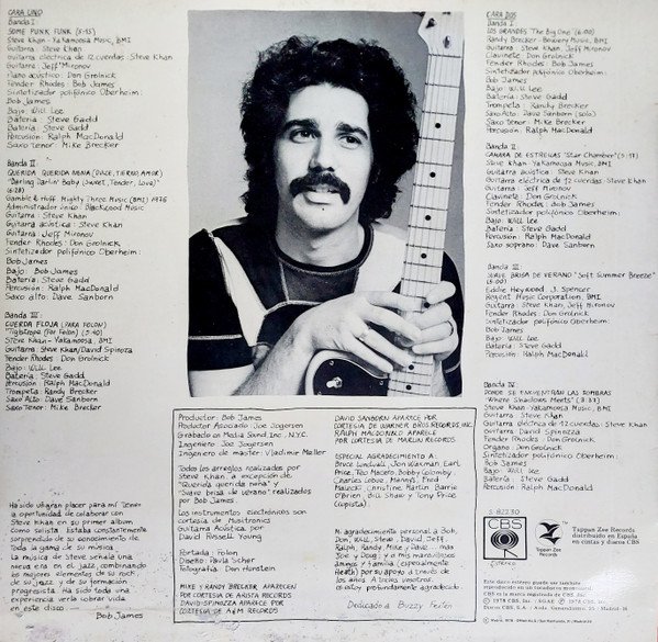 JazzFunk, LP, Steve Khan | Historia Nuestra