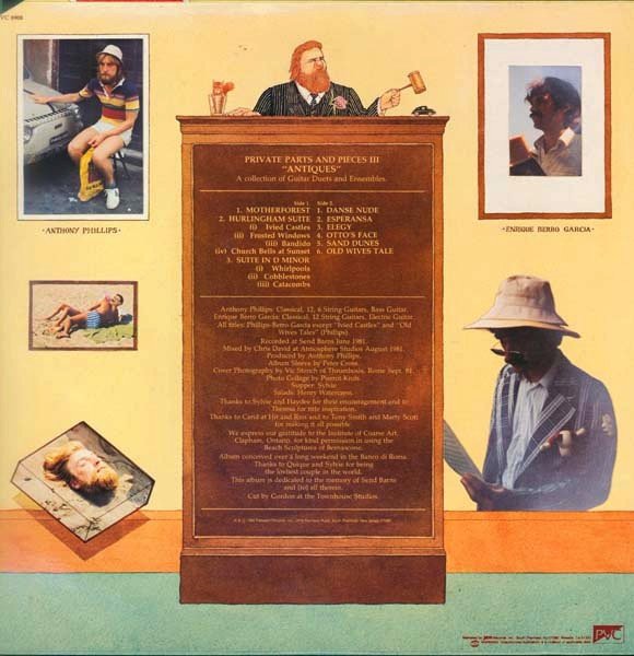 Anthony Phillips & Enrique Berro García*, Folk Rock, LP, Prog Rock | Historia Nuestra