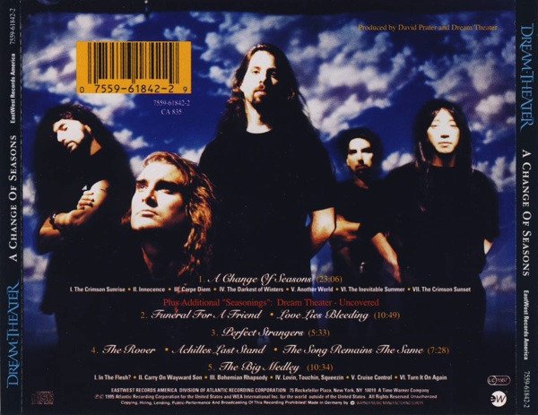 CD, Dream Theater, Hard Rock, Prog Rock, Progressive Metal | Historia Nuestra