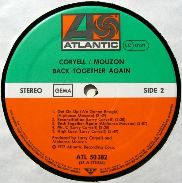 Coryell* / Mouzon*, Fusion, LP | Historia Nuestra