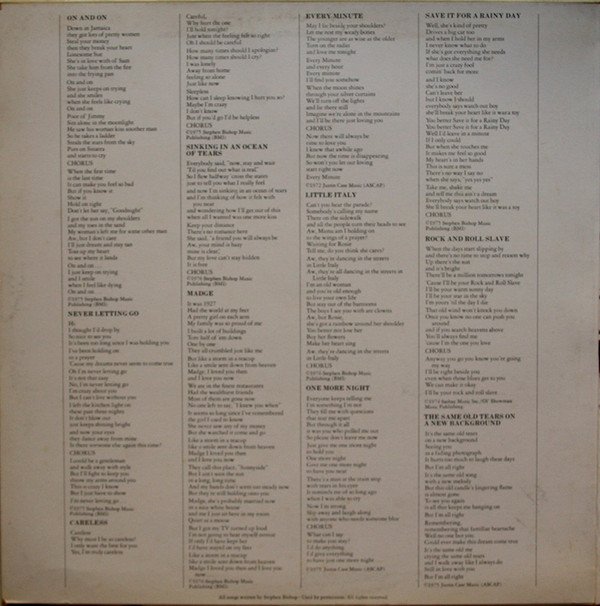 LP, Pop Rock, Stephen Bishop | Historia Nuestra