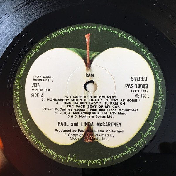 LP, Paul And Linda McCartney*, Pop Rock | Historia Nuestra