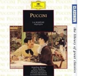 Barbara Daniels, CD, Coro* E Orchestra dell'Accademia Nazionale di Santa Cecilia, Leonard Bernstein, Puccini* - Angelina Réaux · Jerry Hadley, Romantic, Thomas Hampson | Historia Nuestra