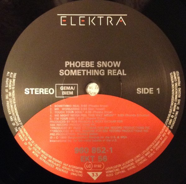 LP, Phoebe Snow, Pop Rock | Historia Nuestra