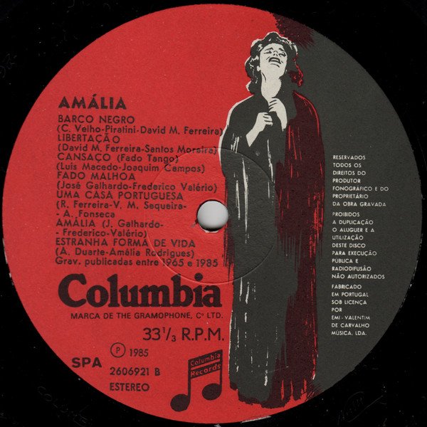 Amália*, Fado, LP | Historia Nuestra