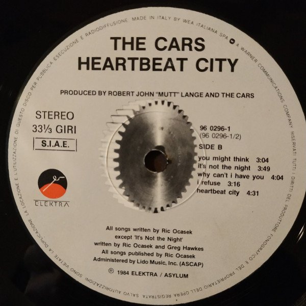LP, New Wave, The Cars | Historia Nuestra