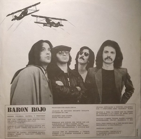 Baron Rojo*, Heavy Metal, LP | Historia Nuestra