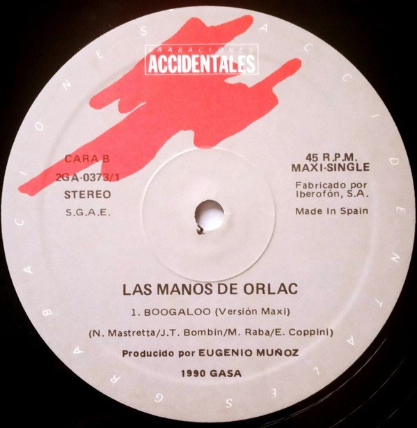 12 inch, Boogaloo, Las Manos De Orlac | Historia Nuestra